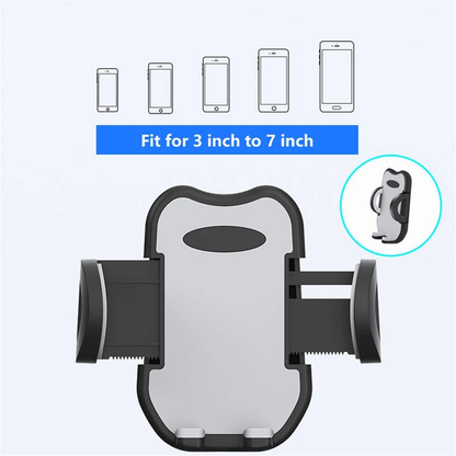 Universal Car Air Vent Phone Holder Stand Mount For IPhone Samsung Android Adjustable Truck Mobile  4