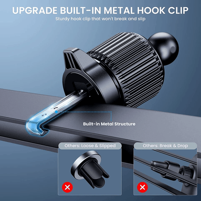 Universal Car Air Vent Phone Holder Stand Mount For IPhone Samsung Android Adjustable Truck Mobile  3