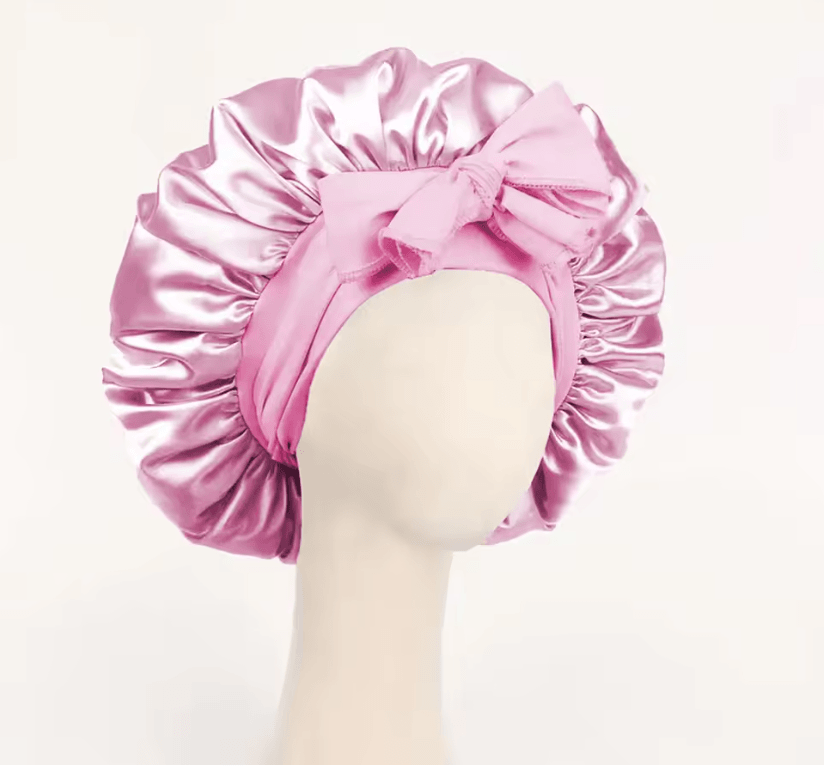 Adjustable Satin Bonnet For Sleeping With Tie Band  Soft Hair Protection For Women And Men 10