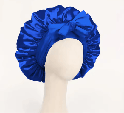 Adjustable Satin Bonnet For Sleeping With Tie Band  Soft Hair Protection For Women And Men 11