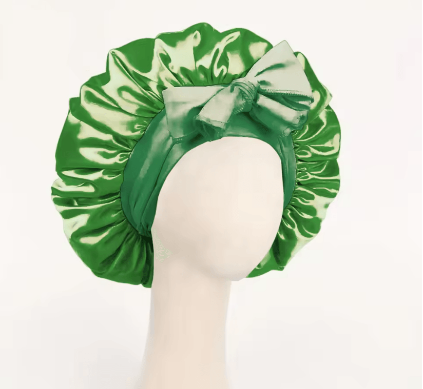 Adjustable Satin Bonnet For Sleeping With Tie Band  Soft Hair Protection For Women And Men 13