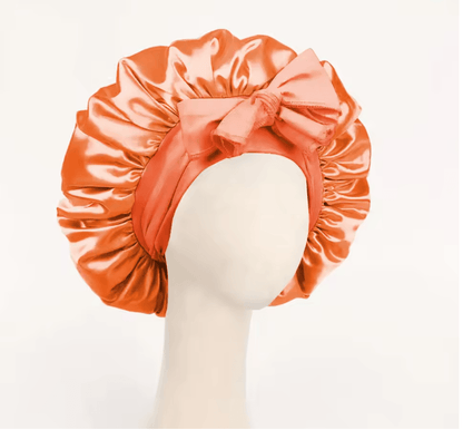 Adjustable Satin Bonnet For Sleeping With Tie Band  Soft Hair Protection For Women And Men 8
