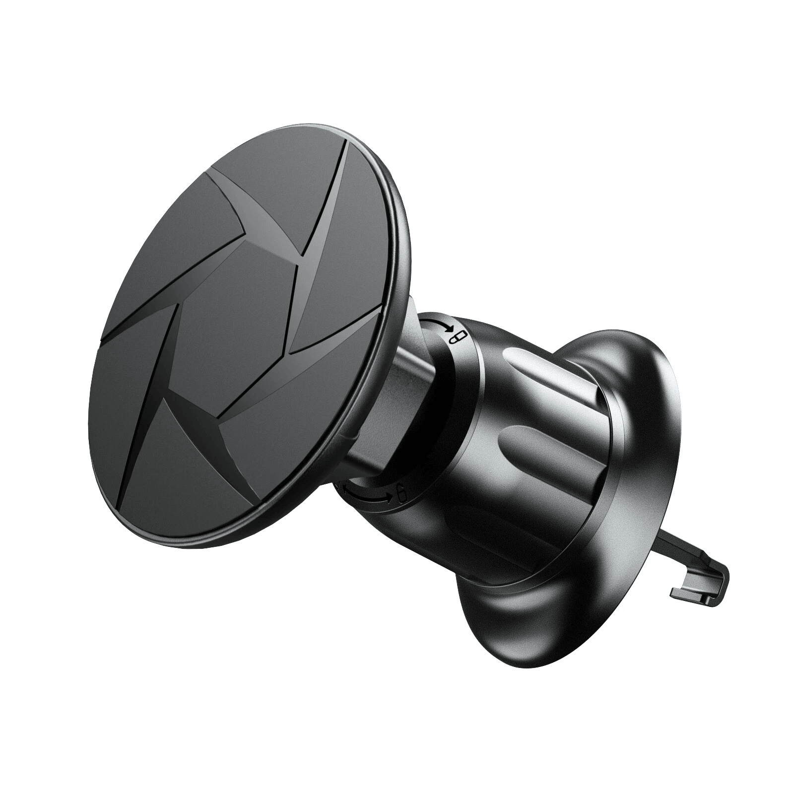 MagSafe Magnetic Vent Phone Holder, Strong Metal Mount for iPhone & Android