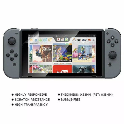 Nintendo Switch Accessories Bundle Case Bag Shell Cover Charging Cable  Screen Protector 6