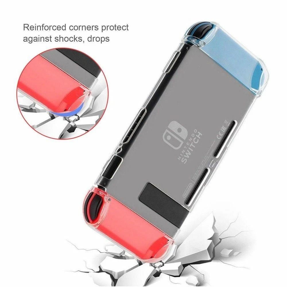 Nintendo Switch Accessories Bundle Case Bag Shell Cover Charging Cable  Screen Protector 5