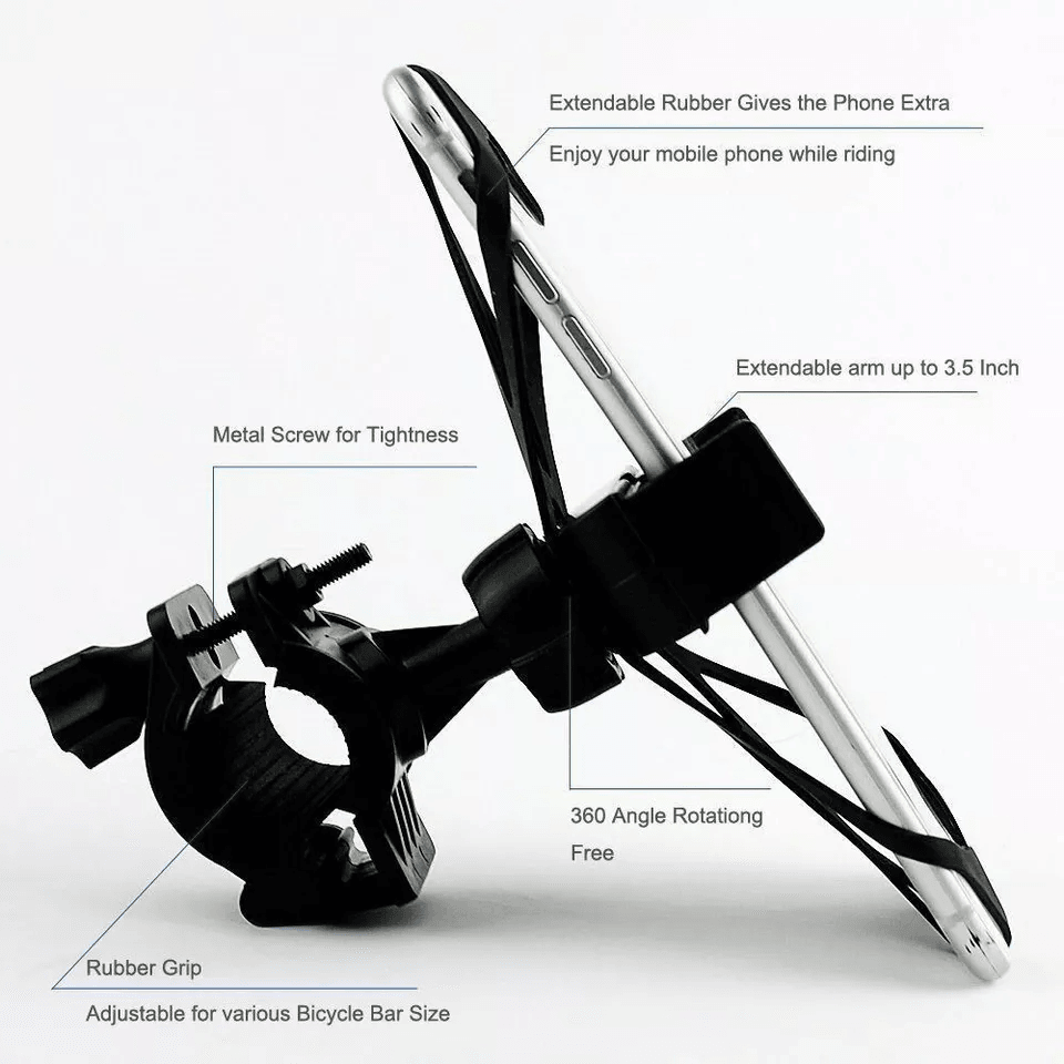 Universal Bike Motorcycle Handlebar Phone Mount Holder For Cell Phone GPS Anti Vibration Clamp For  2