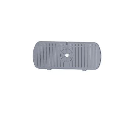 Silicone Sink Splash Guard And Faucet Drip Catcher  Flexible Tap Mat For Kitchens And Bathrooms 1