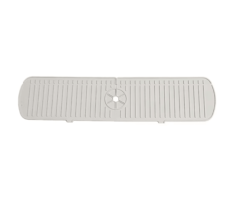 Silicone Sink Splash Guard And Faucet Drip Catcher  Flexible Tap Mat For Kitchens And Bathrooms 7