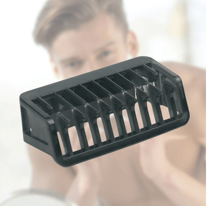 OneBlade Trimmer Comb Attachments – Precision Beard Cutting Guide Combs for Philips QP2520 QP2530