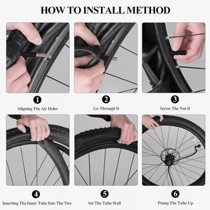 Heavy Duty Inner Bike Tube Bicycle Rubber Tire Interior For BMX MTB Cruiser And Hybrid Bicycles 2