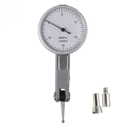 Precision .030 Range Dial Test Indicator 0005" Graduation 0-15-0 Reading Machinist Engineering Tool