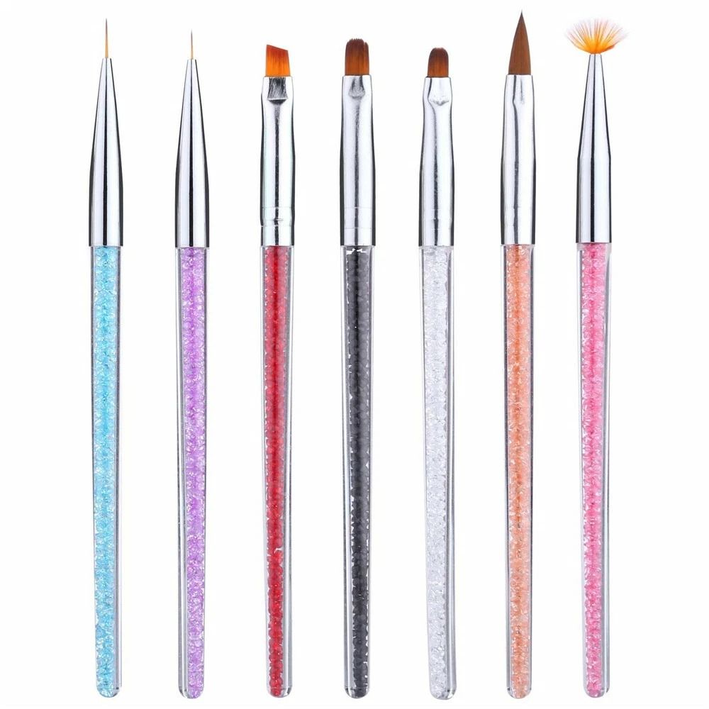 27 Pcs Nail Art Design Set Dotting Painting Tools Polish Brush Pens  Drawing Kit For SalonQuality M 3