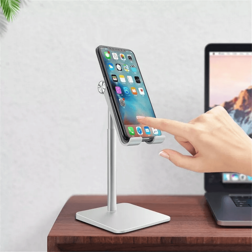 Universal Adjustable Tablet Stand Desktop Holder Mount Compatible With IPad IPhone Mobile Phones  T 1