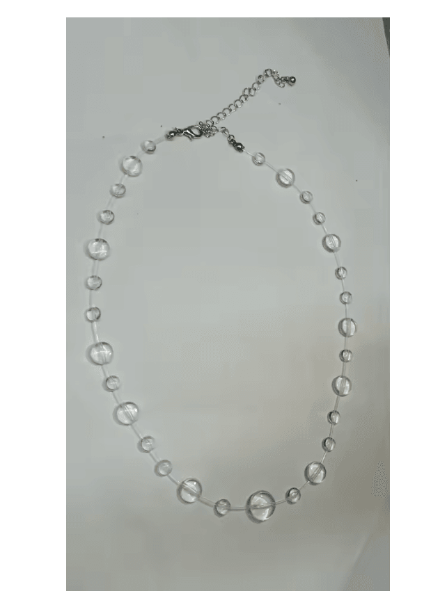 Handmade Crystal Necklace And Earrings Set  Elegant Wedding Jewelry For Women And Girls 7