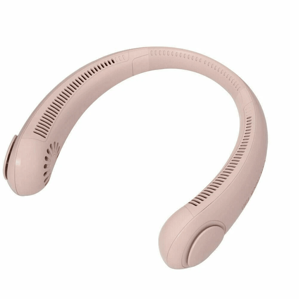 USB Portable Hanging Neck Fan Cooling Air Cooler Mini Electric Air Conditioner For Personal Wearabl 5