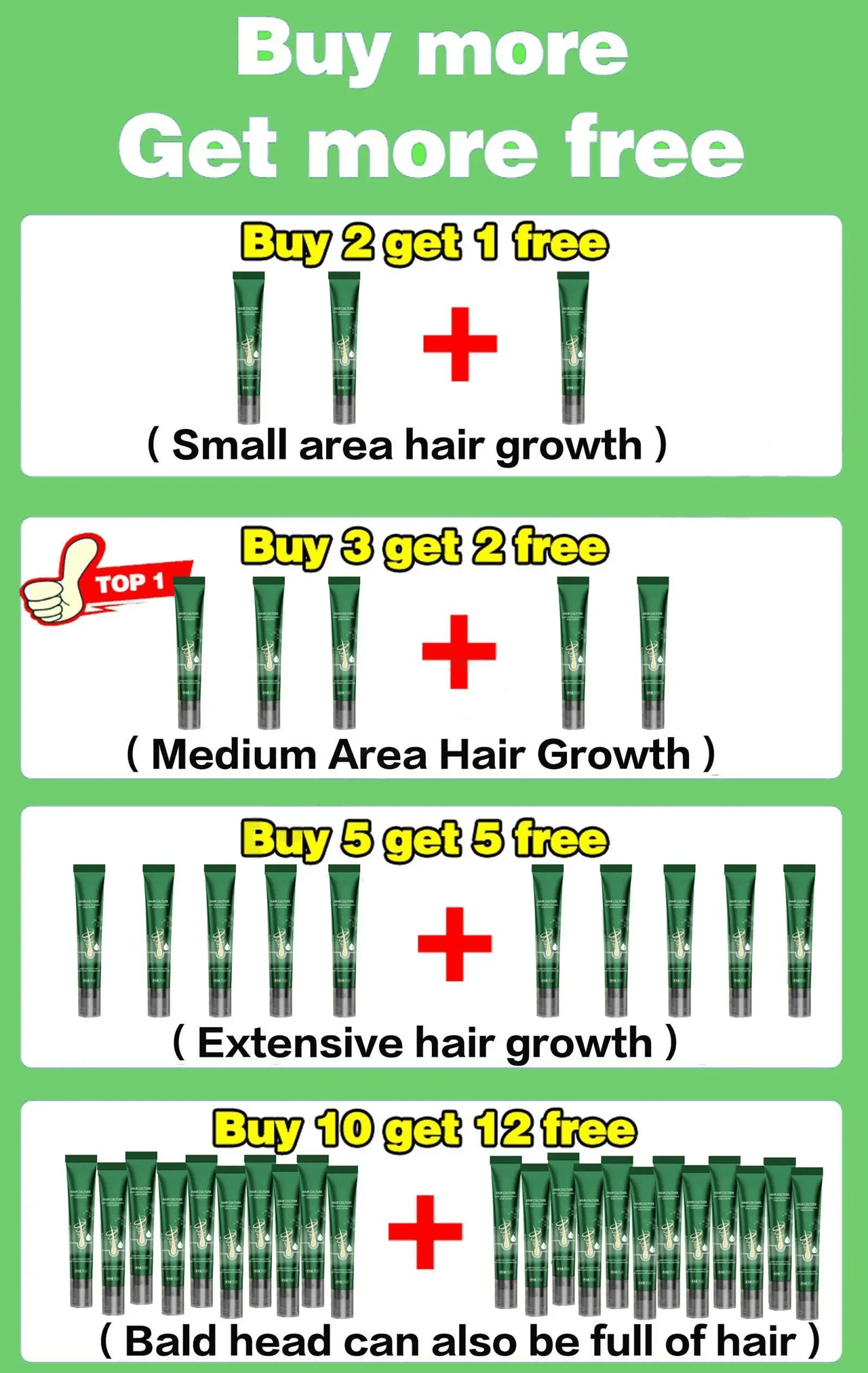 FastActing Hair Growth Oil  Natural Anti Hair Loss Serum For Baldness And Postpartum Regrowth 8