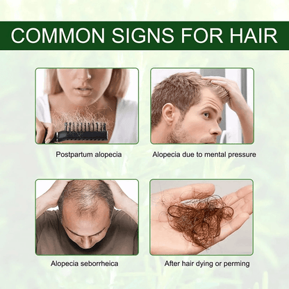 FastActing Hair Growth Oil  Natural Anti Hair Loss Serum For Baldness And Postpartum Regrowth 1