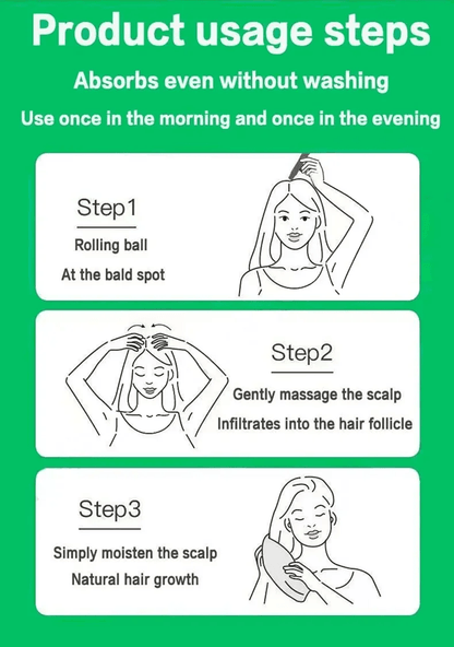 FastActing Hair Growth Oil  Natural Anti Hair Loss Serum For Baldness And Postpartum Regrowth 2