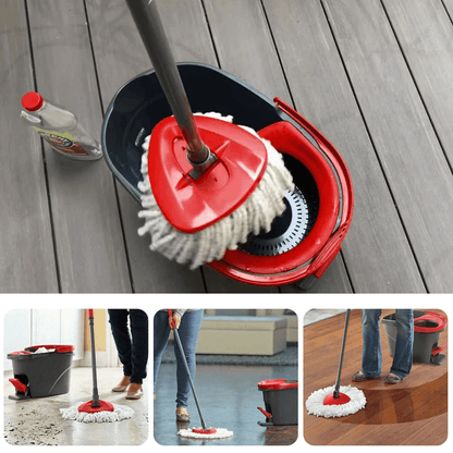 Replacement Mop Base Head Disc For OCedar EasyWring Spin Mop Refill Part 4