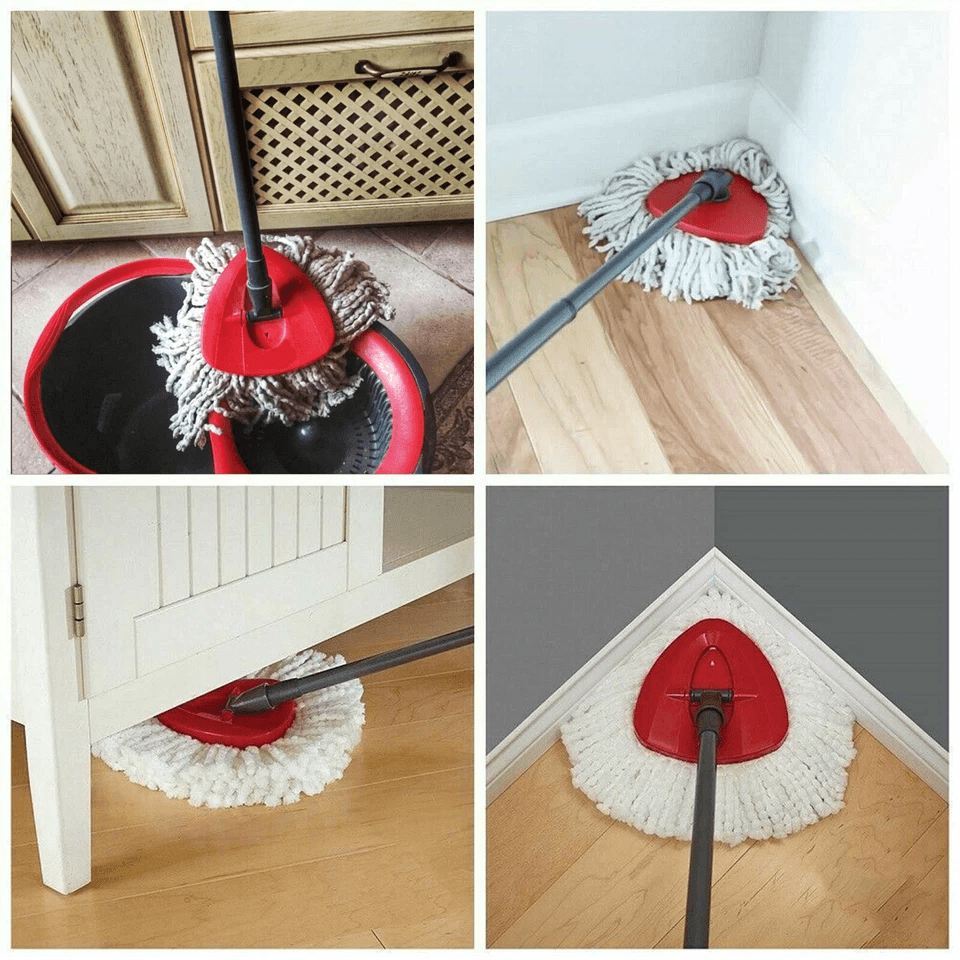 Replacement Mop Base Head Disc For OCedar EasyWring Spin Mop Refill Part 2
