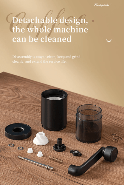 Manual Coffee Grinder  Portable Hand Crank Coffee Mill With Adjustable Coarseness For Home And Trav 4