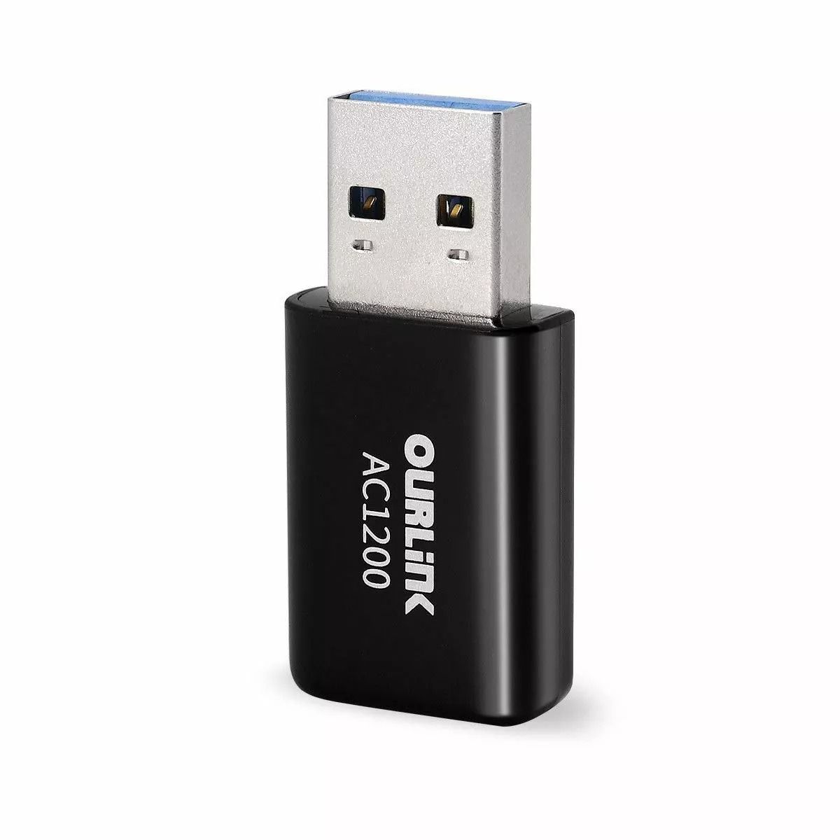 UltraFast 1200Mbps Wireless WiFi Adapter Compact USB LAN Network Dongle For Laptop  PC 1