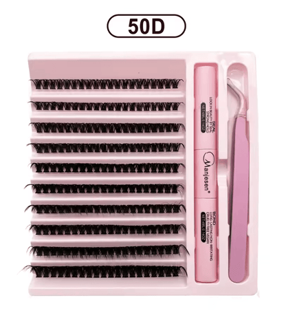 DIY Lash Extension Kit  200 Piece Cluster Lashes With Bond And Seal For At Home Use 5