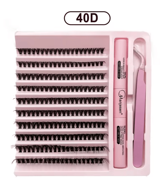 DIY Lash Extension Kit  200 Piece Cluster Lashes With Bond And Seal For At Home Use 4