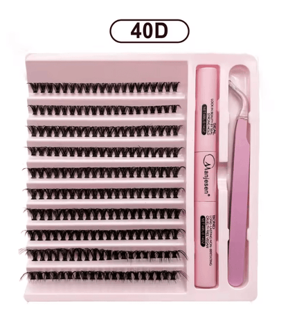 DIY Lash Extension Kit  200 Piece Cluster Lashes With Bond And Seal For At Home Use 4