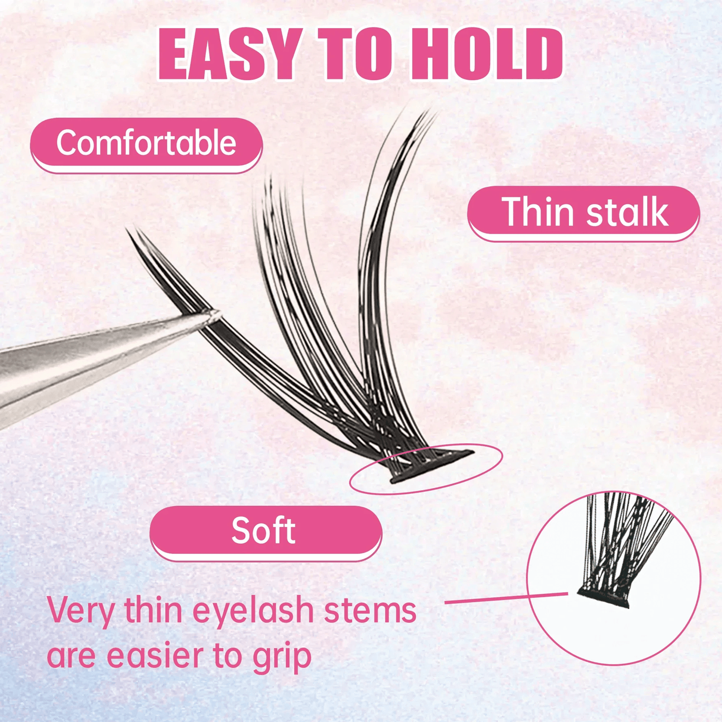 DIY Lash Extension Kit  200 Piece Cluster Lashes With Bond And Seal For At Home Use 1