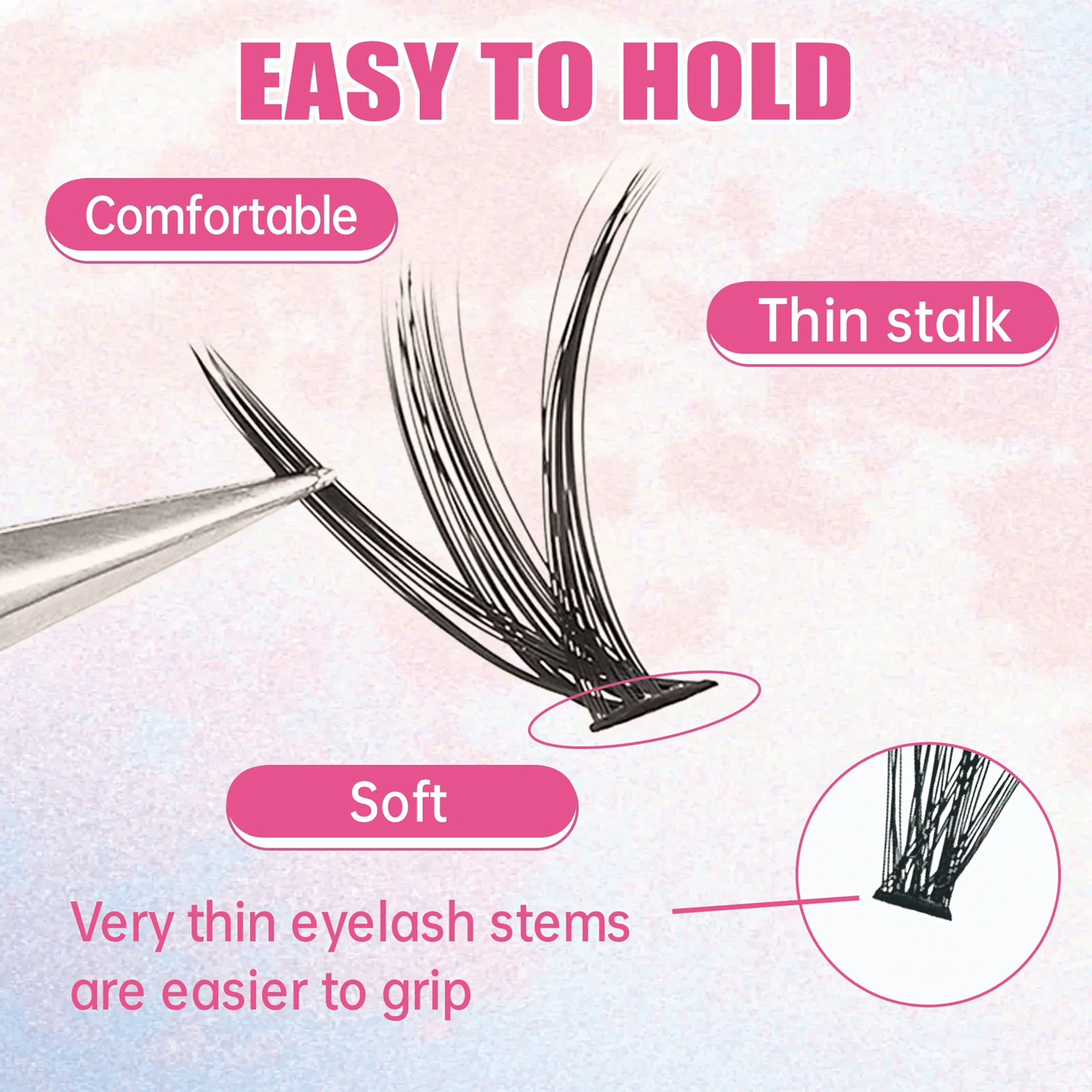 DIY Lash Extension Kit  200 Piece Cluster Lashes With Bond And Seal For At Home Use 1