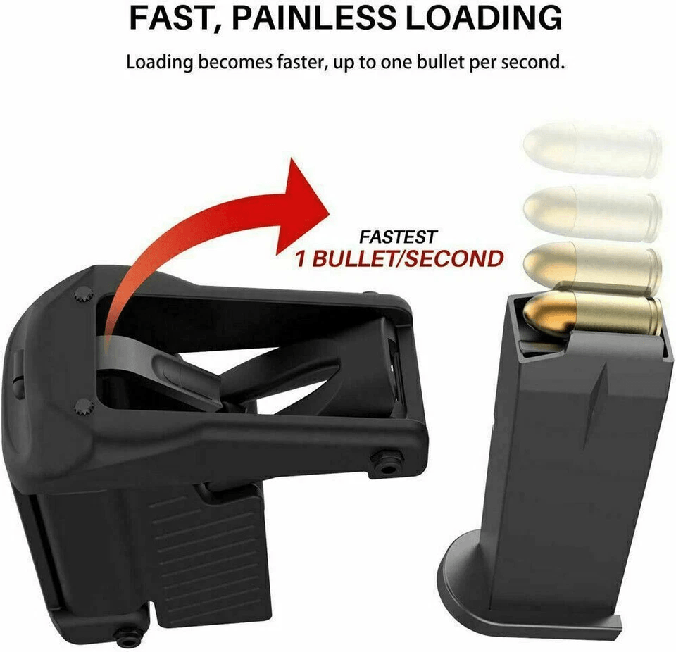 Universal Pistol Speed Loader By Raptor Quick Magazine Loader Fast  Reliable Magazine Loading Tool  3