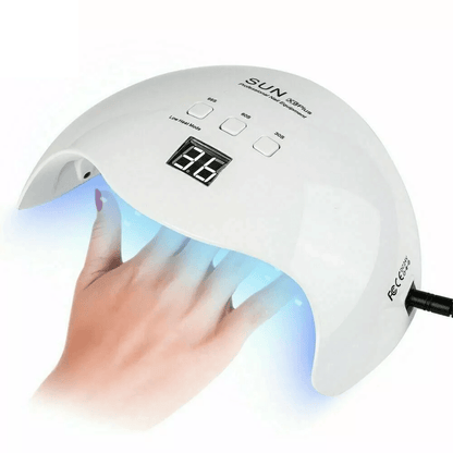 Professional LED UV Nail Dryer Gel Polish Lamp, Fast Salon Curing Machine for Manicure & Pedicure Gel Nails