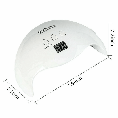 Professional LED UV Nail Dryer Gel Polish Lamp Fast Salon Curing Machine For Manicure  Pedicure Gel 2