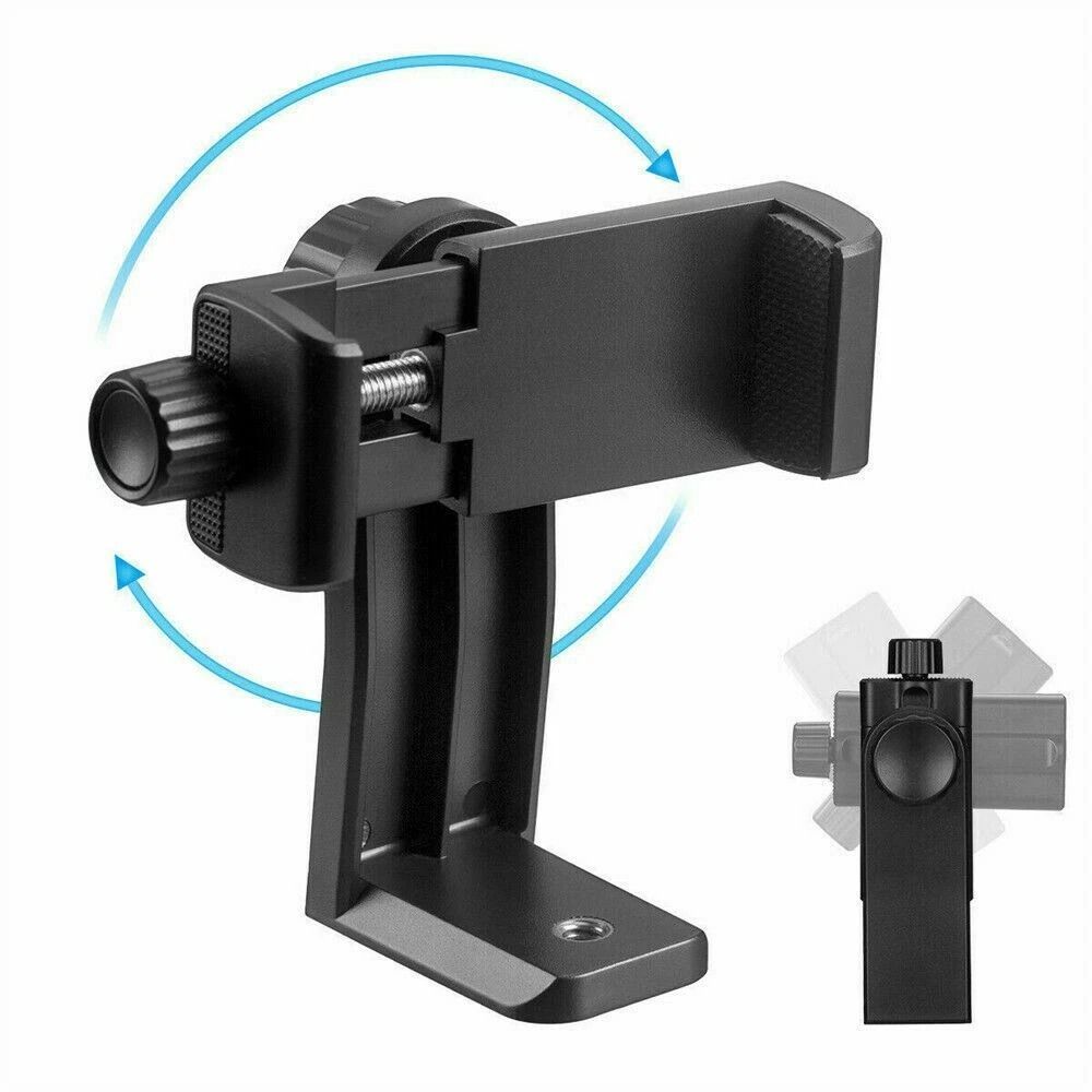 Universal Smartphone Holder Tripod Adapter  360 Rotating Phone Mount Clip For Selfie Sticks DSLR An 2