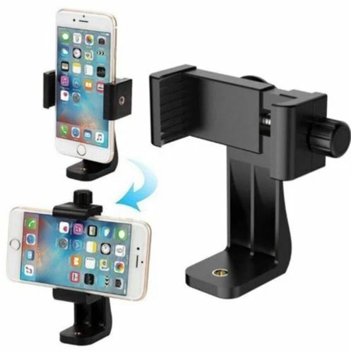 Universal Smartphone Holder Tripod Adapter  360 Rotating Phone Mount Clip For Selfie Sticks DSLR An 6