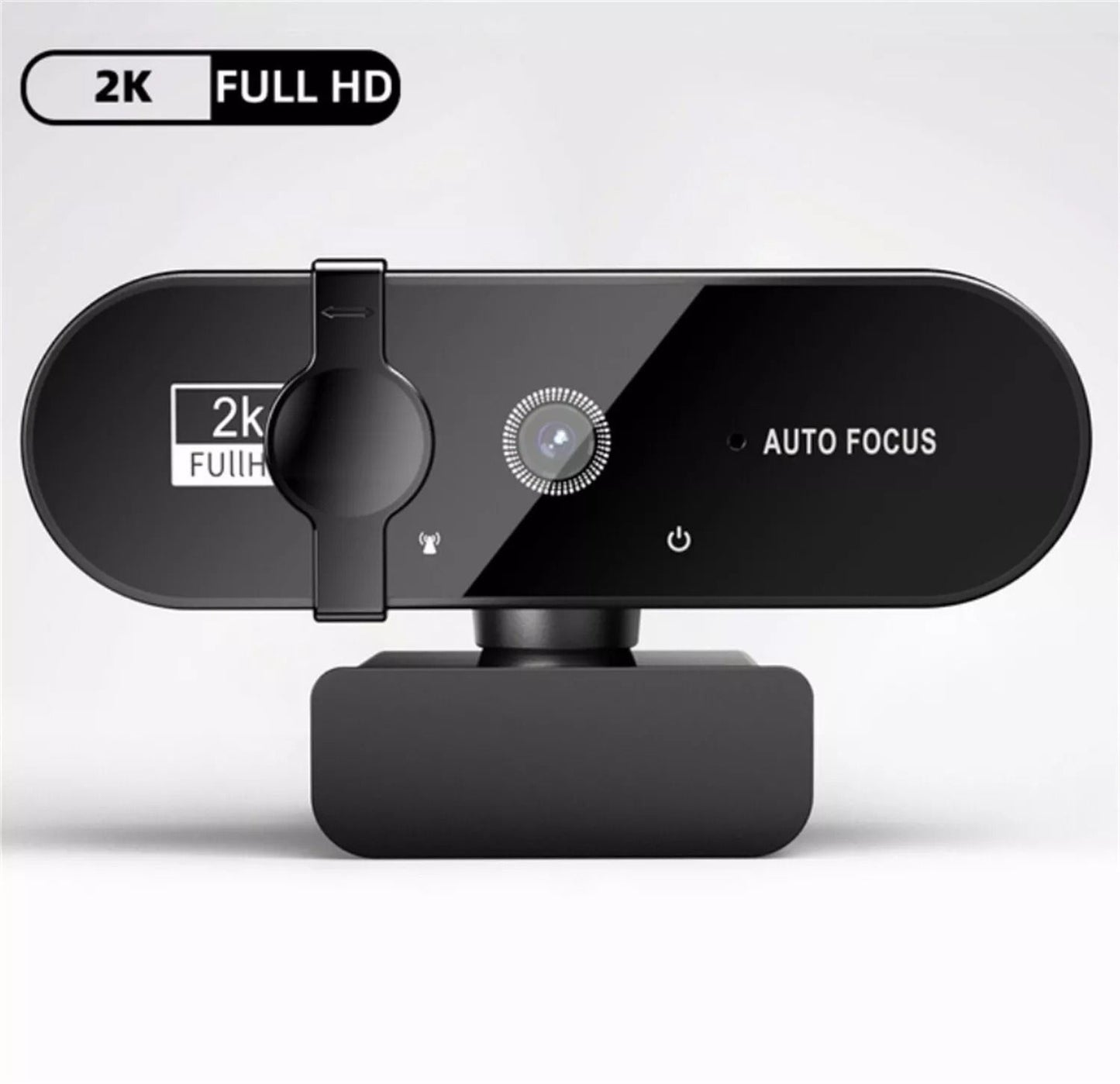 2K HD Webcam With Microphone  Ring Light Autofocus Pro Computer Camera For Gaming Streaming And Con 1