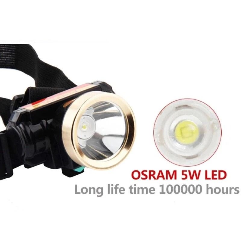UltraBright 5000LM Waterproof Headlamp USB Rechargeable LED Head Light For Outdoor Adventures 2