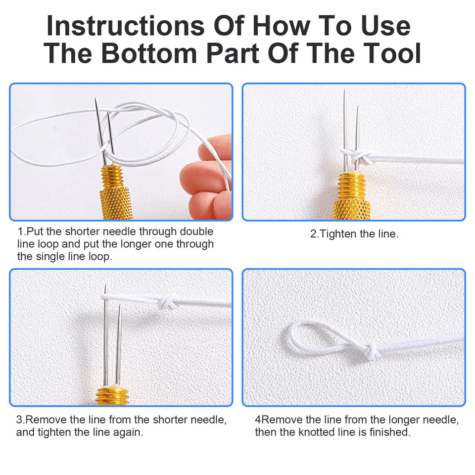 Fishing Knot Quick Tying Tool Hook Nipper Clipper  Line Cutter Tie Knotter Outdoor 5