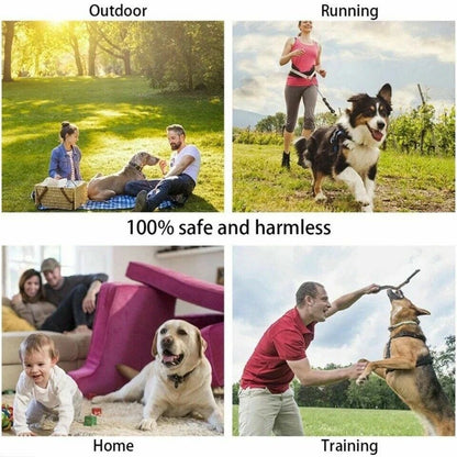 Ultrasonic AntiBarking Device Dog Barking Trainer With LED Light  Gentle Sonic Chaser For Pets 3