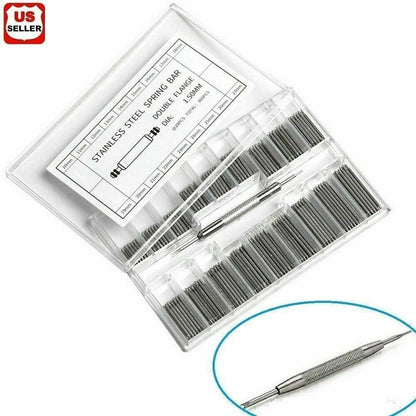 360pcs Watch Spring Bars Kit – Stainless Steel Watch Band Pins for Repair, Removal & Strap Replacement – Watchmaker Tool