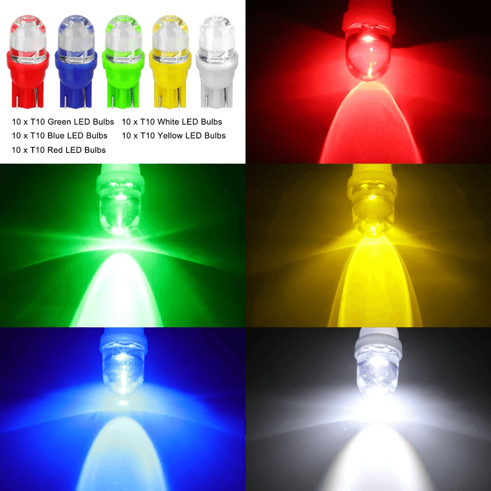 LED Speedometer Instrument Gauge Cluster Dash Light Bulbs Super Bright Lifespan Plug And Play 1