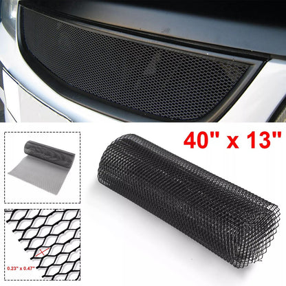 Aluminum Rhombic Mesh Grill Universal Car Grille Mesh Net Sheet For Custom Auto Upgrades 5