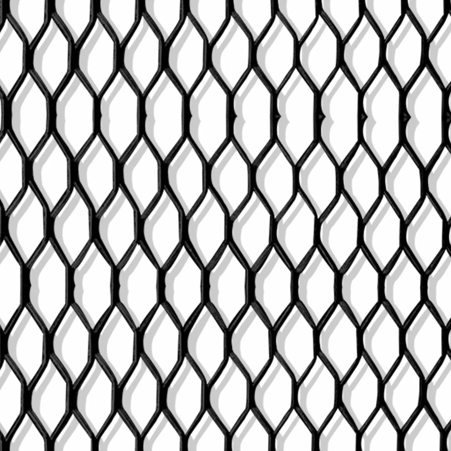 Aluminum Rhombic Mesh Grill Universal Car Grille Mesh Net Sheet For Custom Auto Upgrades 6