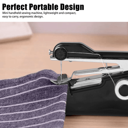 Mini Portable DIY Sewing Machine Handheld Cordless Tailor Kit For Home  Travel 1