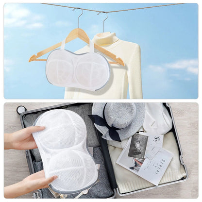 4Pcs Bra Laundry Bag for Washing Machine – Delicates Wash Bag for Bras, Underwear & Lingerie with Zipper Closure