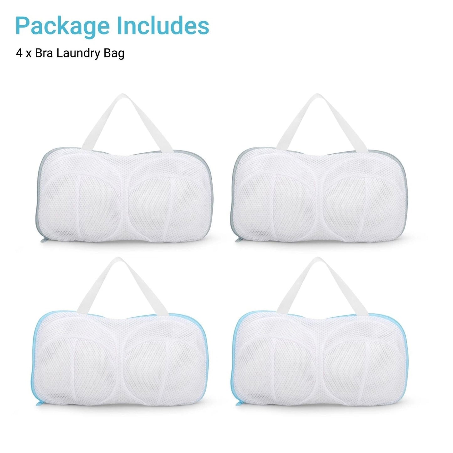 4Pcs Bra Laundry Bag For Washing Machine  Delicates Wash Bag For Bras Underwear  Lingerie With Zipp 1