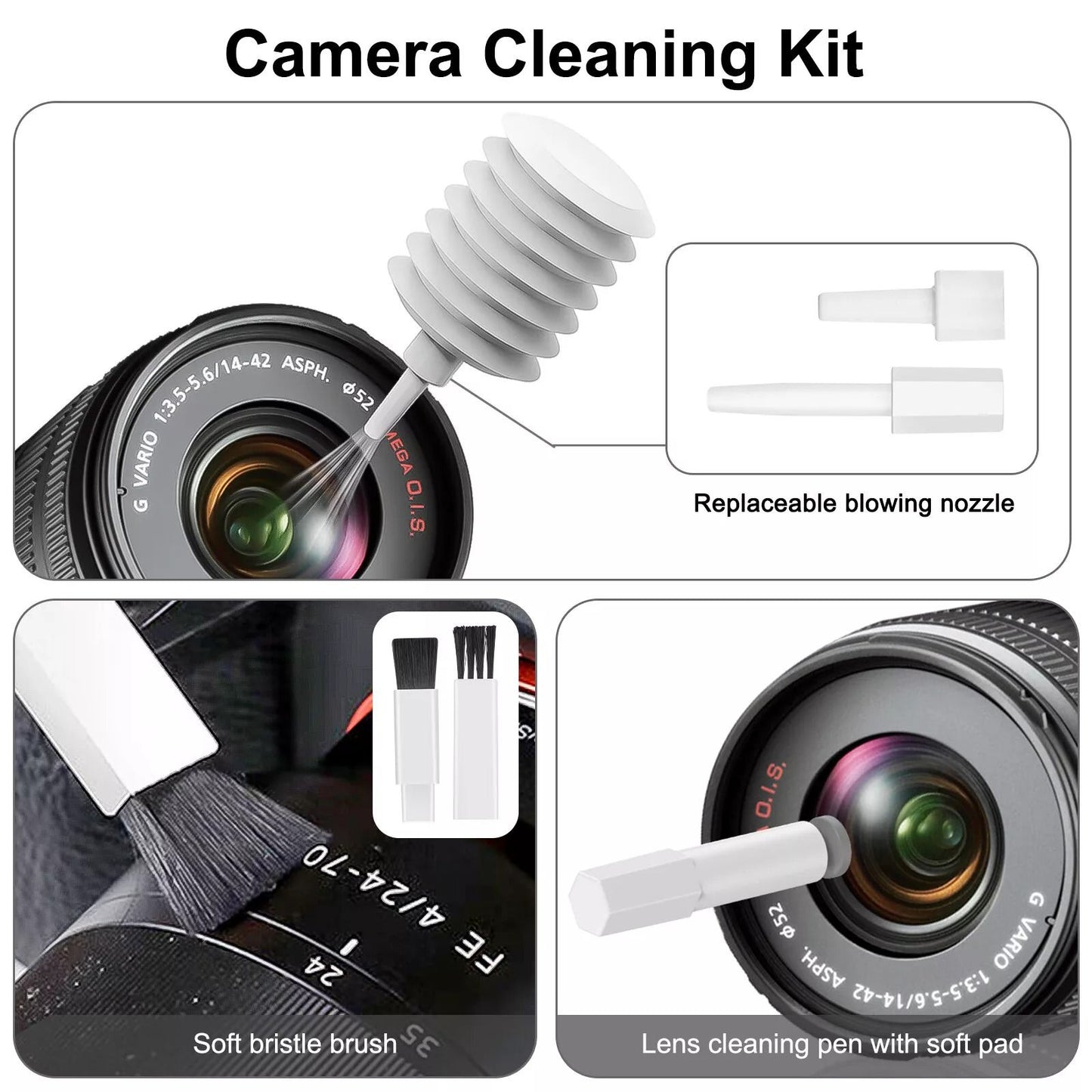 20in1 Laptop Keyboard Cleaner Kit Electronic Device Cleaning Tool Set For Camera Screen  More 4