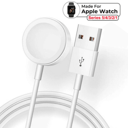 Magnetic USB Charging Cable Charger for Apple Watch All Series, Fast Portable iWatch Power Cord