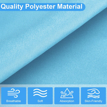 30x Mens Satin Silk Pocket Hankies 86 X 86 Soft Solid Handkerchiefs For Meetings  Dining 4